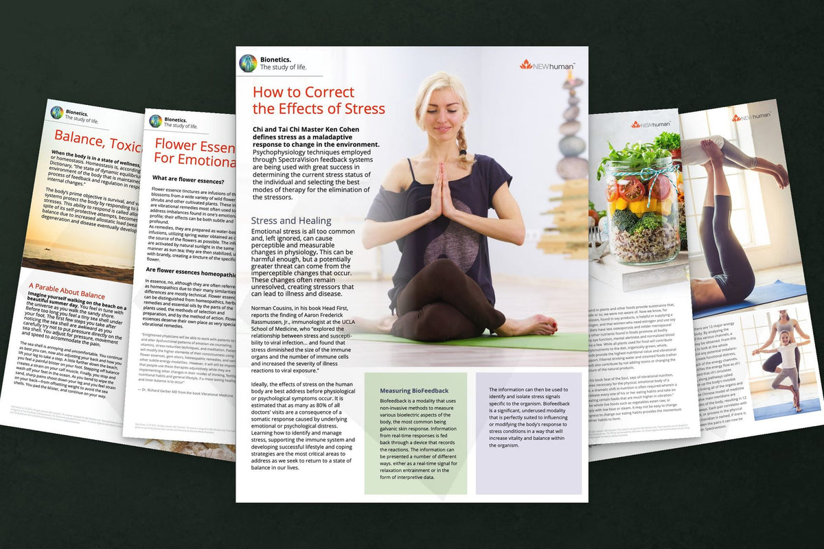 Bionetics education campaign: All five Bionetics flyer fronts