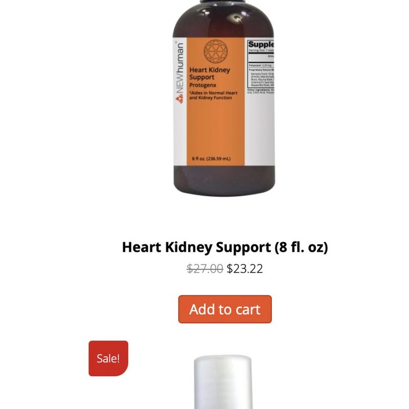 Bottle photography, price and one action per product.