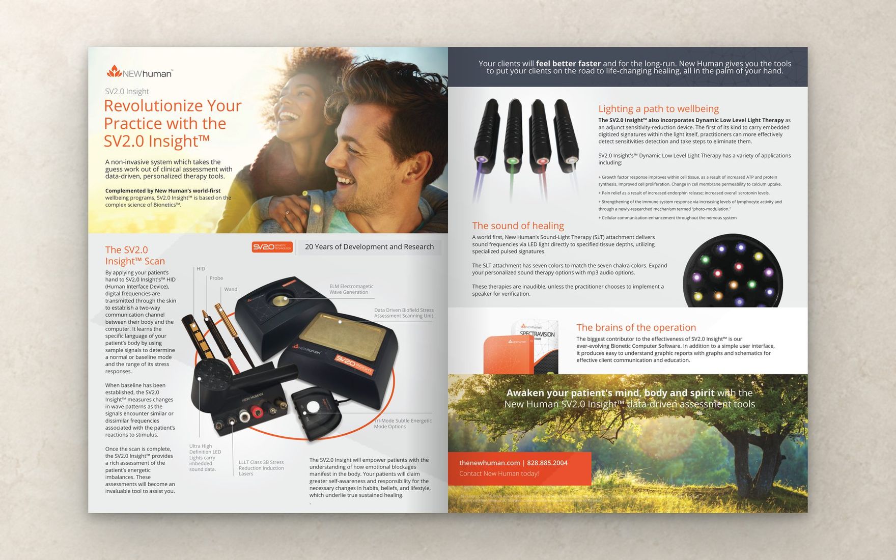 The two-page equipment piece